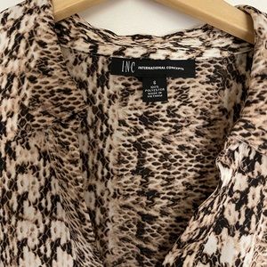 Animal Print Maxi Dress